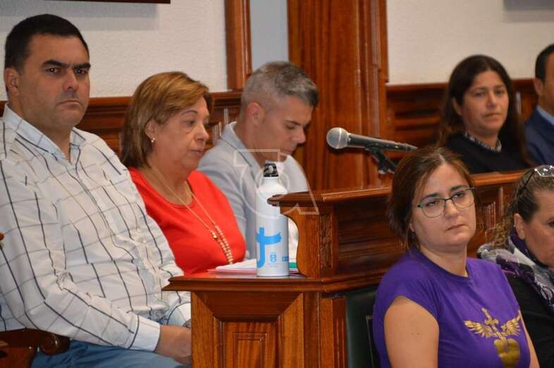 Concejales de la oposición en el Ayuntamiento de Telde, en una imagen de archivo/TA.